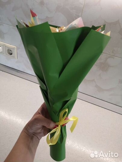 Букет из 19 чупа-чупсов