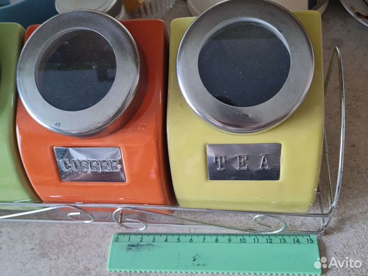 Банки Емкость для кофе, сахара, чая