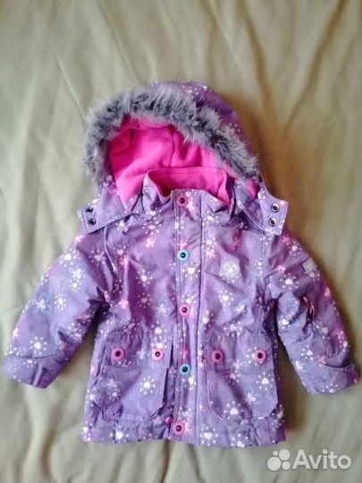 Зимний комбинезон для девочки