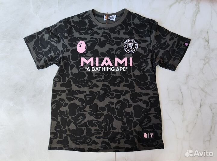 Футболка Bape х Inter Miami