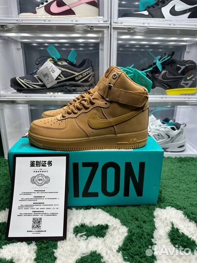 Nike Air Force 1 Mid Wheat Оригинал Poizon