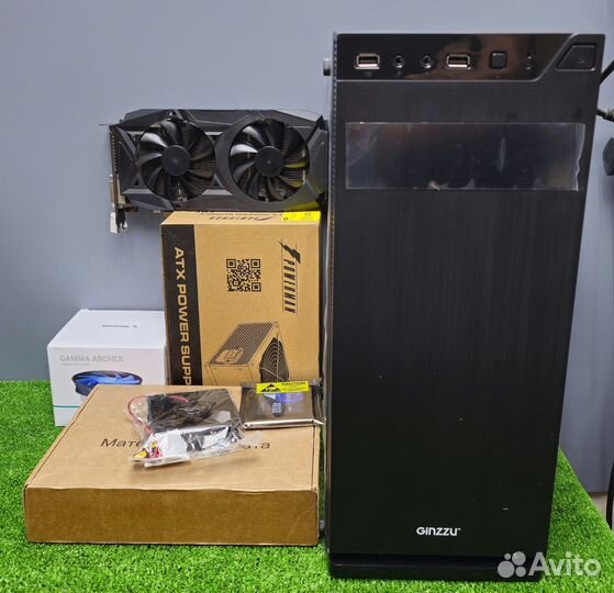 Игровой компьютер Byte-XeonixRX Intel Xeon E5 2630 V2 500W SSD 480Gb 16Gb Radeon RX 580 Win10