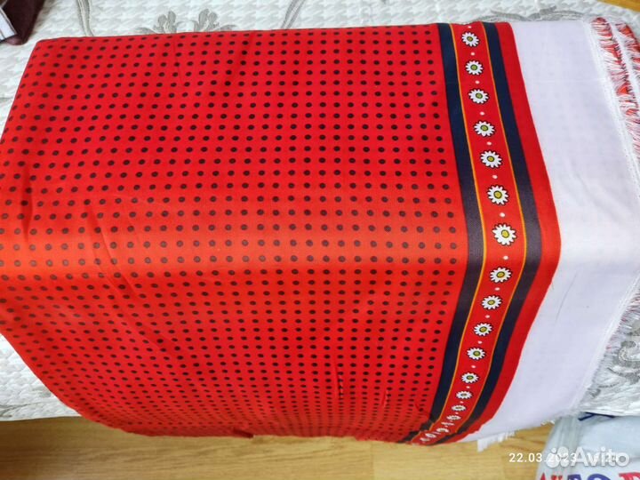 Ткань остатки в рулонах