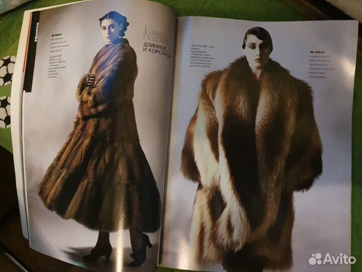 Журнал 1989год мода Vlva винтажный