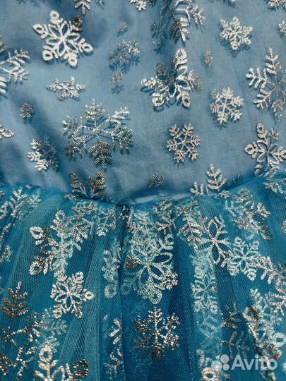 Детское новогоднее платье