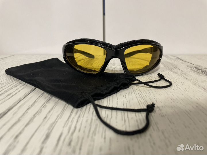 Очки (мото-вело) тактические для ночного вождения