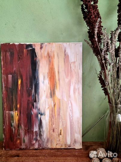 Картина маслом на холсте абстракция