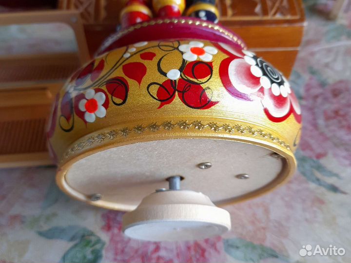 Шкатулка для украшений из бересты