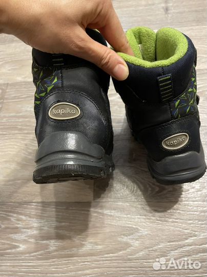 Ботинки мембранные дошк, р 27 Зима(kapika)