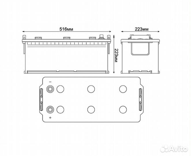 Аккумуляторы Грузовые Новые с доставкой по России