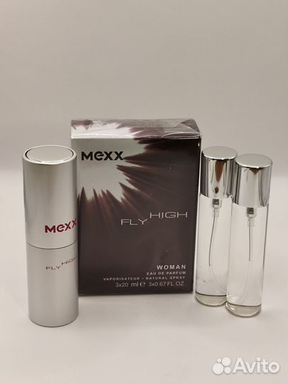 Женский парфюм Mexx fly high 3*20 ml