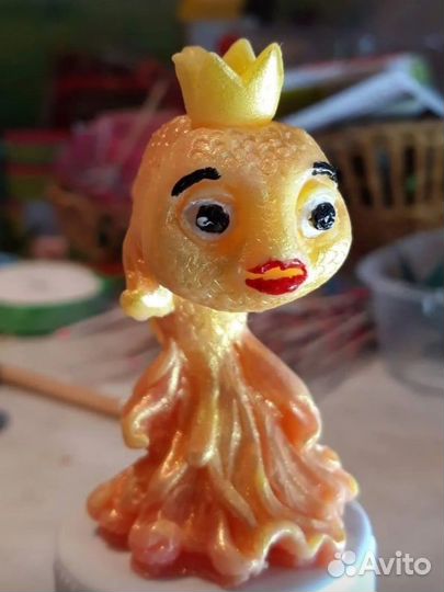 Силиконовая форма -Золотая рыбка