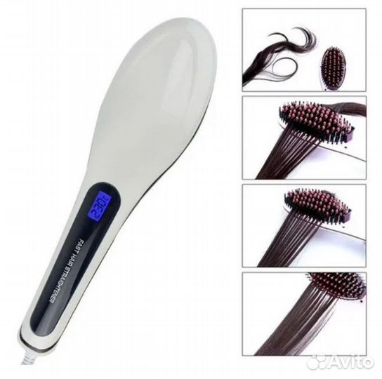 Электрическая расчестка выпрямитель для волос