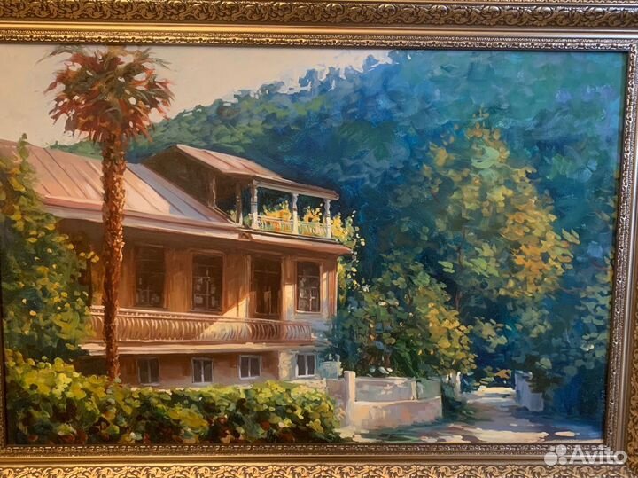 Картина.Гарри Дочия.Абхз.Сухум 2017холст масло