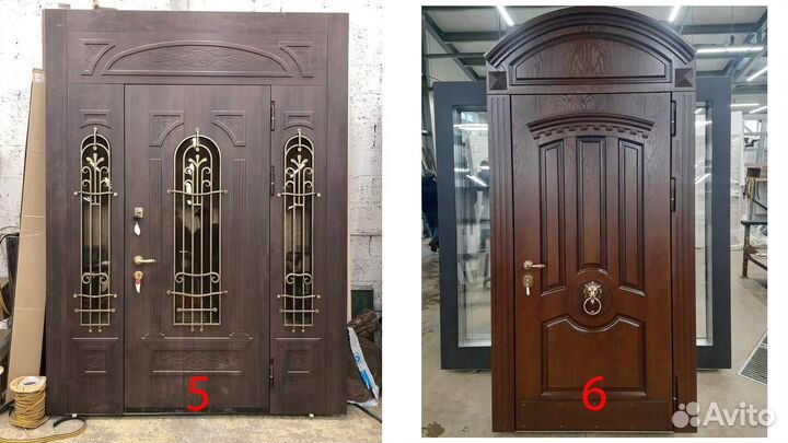 Элитные парадные входные двери с терморазрывом