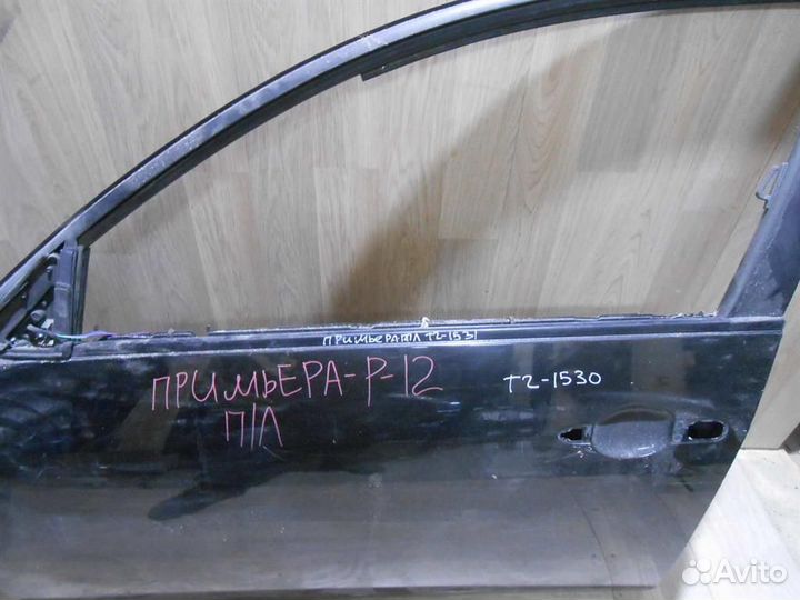 Накладка стекла переднего левого Nissan Primera