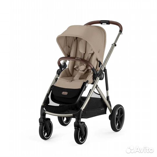 Коляска cybex Gazelle S/Almond Beige/2024