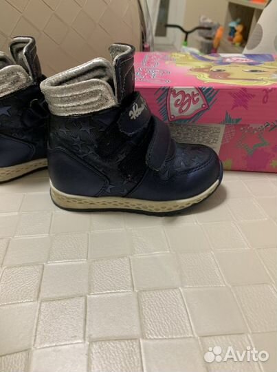 Ботинки детские для девочки 21 размер