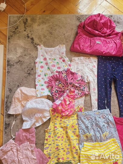 Пакет летних вещей для девочки 30 шт