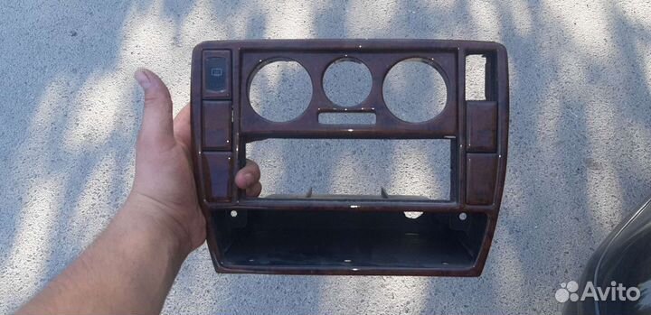 Рамка 1 дин под дерево