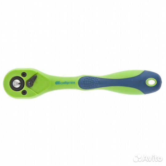 Ключ-трещотка, двухкомпонентная рукоятка, 1/2 Сибр