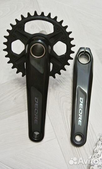 Трансмиссия Shimano Deore M6100, 12 скоростей