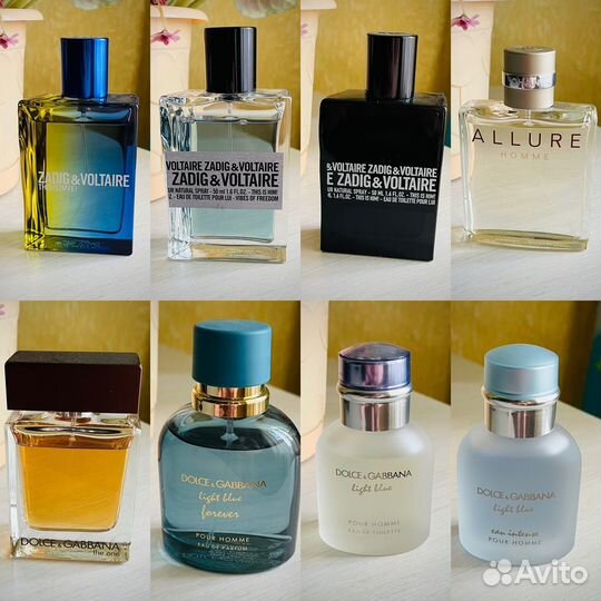 Туалетная вода, духи