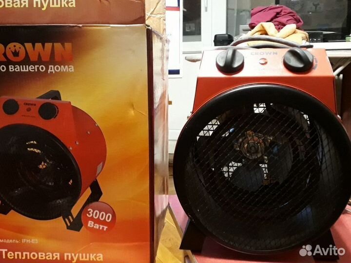 Тепловая пушка crown модель IFH-E3