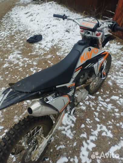 Kayo T4 250 enduro PR 21/18 (2022 г.) Без птс