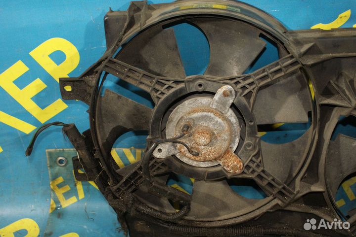 Диффузор + 2 электровентилятора Dodge Caravan 3