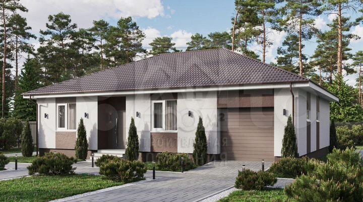 Коттедж 149 м² на участке 7,5 сот.