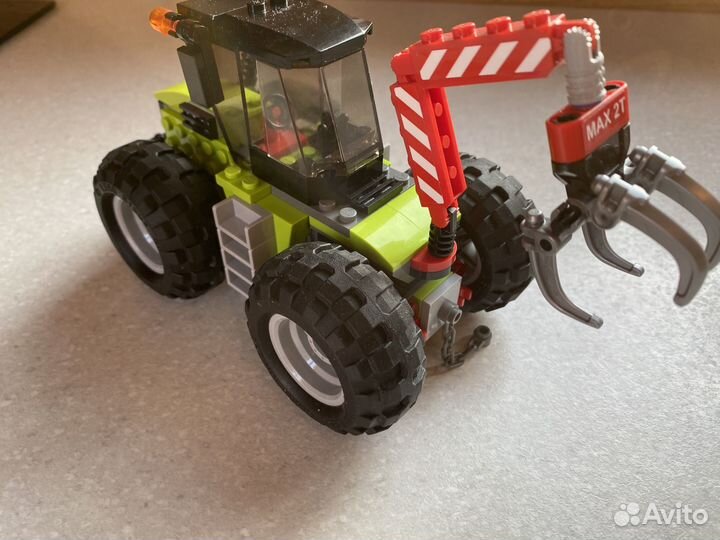 Конструктор lego City 60181 Лесной трактор