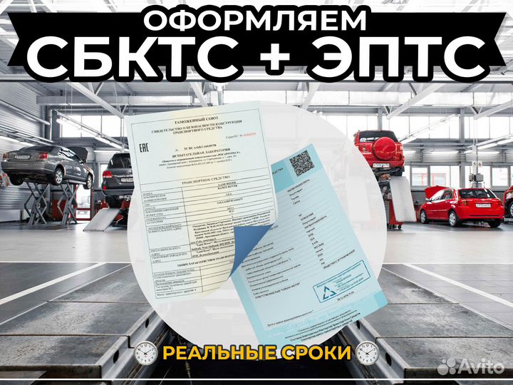 Сбктс+эптс+оттс+эпсм+утильсбор за день под ключ
