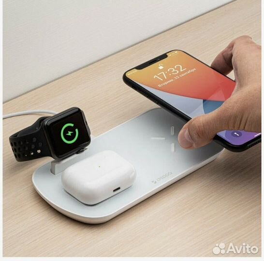 Беспроводная зарядная станция Deppa