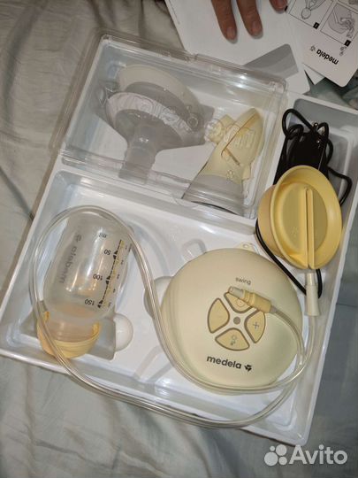 Молокоотсос medela swing flex электрический