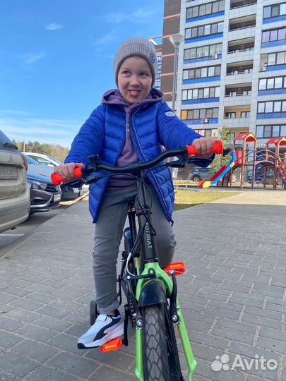 Велосипед format Kids 18, 2022, черный матовый