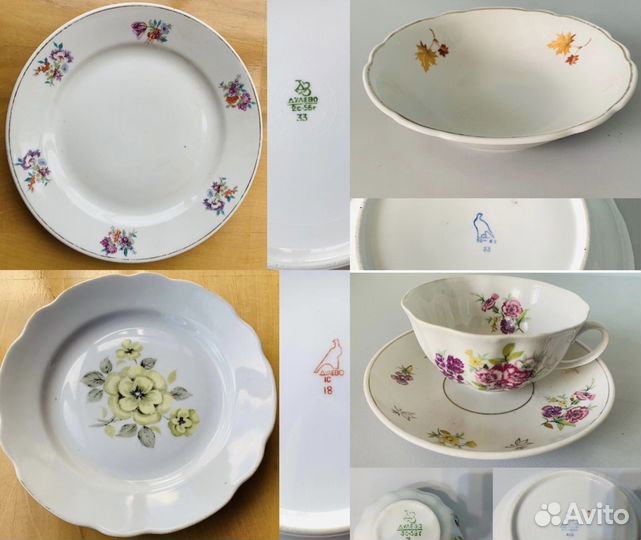 Фарфор винтажный Дулево, СССР