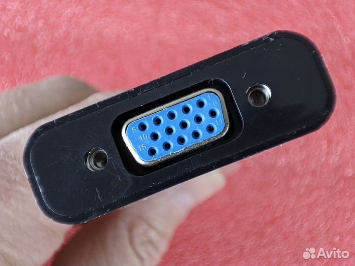 Переходник конвертер hdmi VGA (чит. описание)