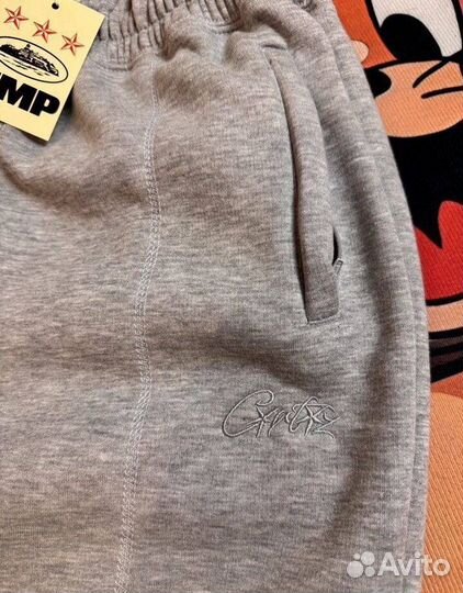 Штаны corteiz на флисе