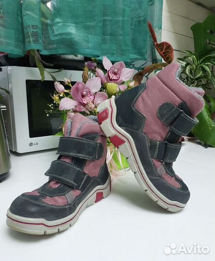 Сапоги для девочки еврозима 33 р-р