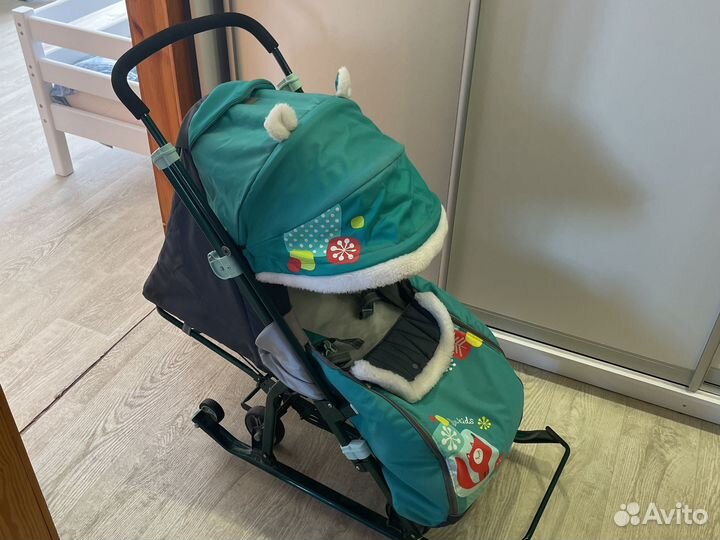 Коляска санки