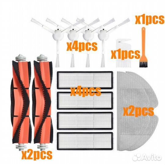 Запчасти для пылесоса Xiaomi Mijia 1C