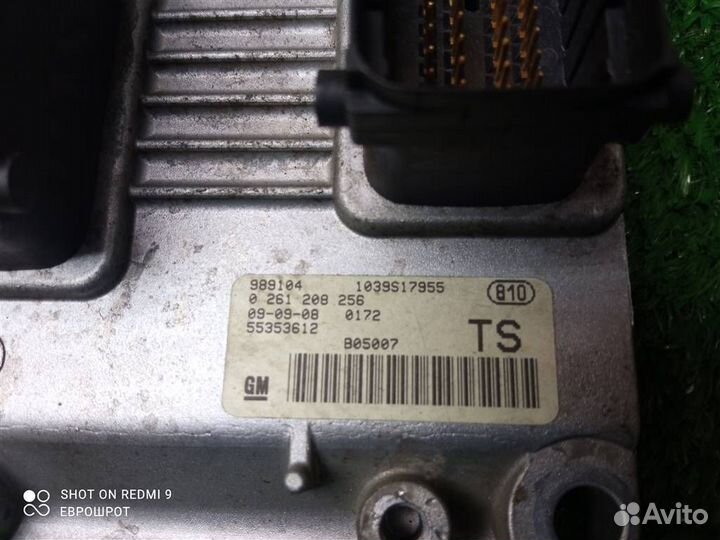 Блок управления двигателем Opel Corsa C (2000-200