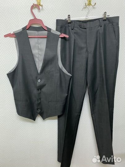 Костюм строгий мужской новый тройка премиум класс