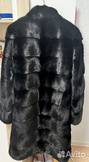 Шуба норковая 48 50 бу