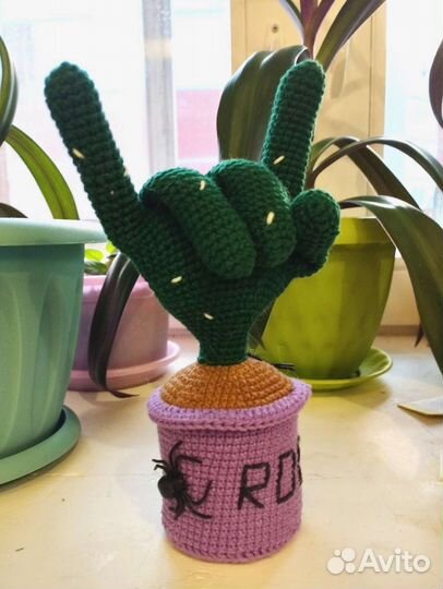 Кактус игрушка