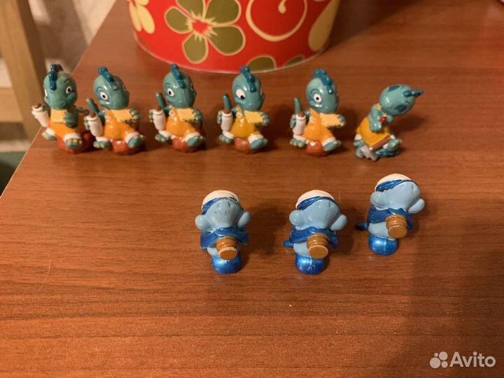 Игрушки из киндера 90х