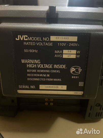 JVC телевизор б/у