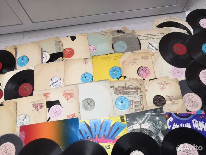 Советские виниловые пластинки грампластинки