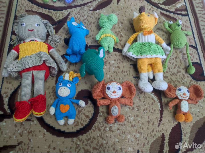 Вязаные игрушки